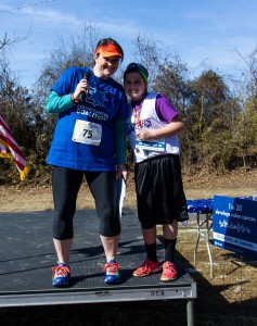 Nikol and Carson at the inaugural Get Your Rear in Gear - Little Rock.