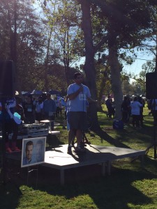 Dr. Ramin Zolfagari speaking on behalf of Access OC at our 2016 Orange County race.