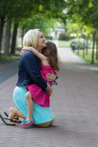 Ilene Mastrangelo daughter hug