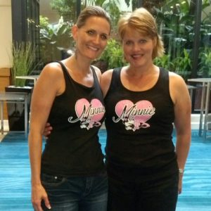 Michele McKeen Debbie Whitmore Minnie Mouse tank tops