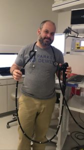 Dr Andrew Albert colonoscopy camera