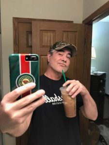 John SARZOZA coffee selfie wild hockey