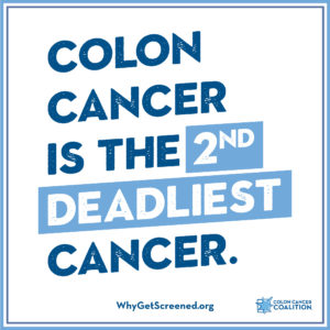 Colon Cancer is the 2nd Deadliest Cancer