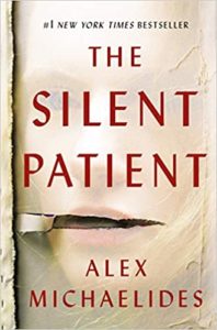 Book cover for The Silent Patient.