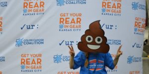 Get Your Rear in Gear Kansas City peaceful poop emoji