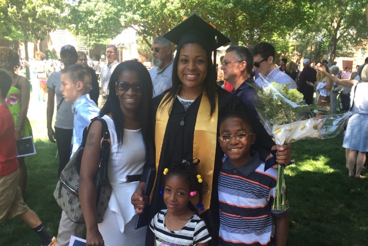 Amber Neely Family graduation