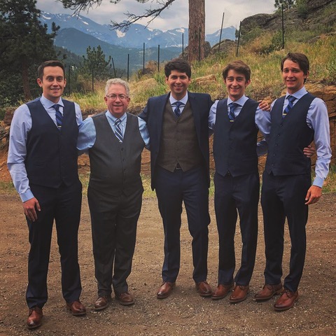 mike evans sons boys wedding