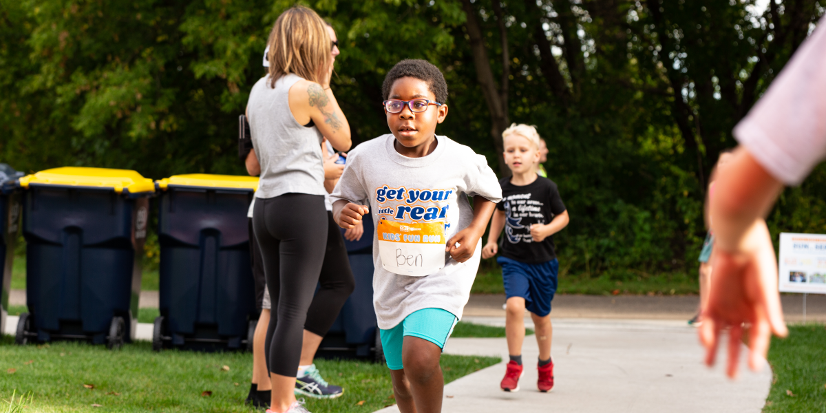 Get Your Rear in Gear Twin Cities kids run
