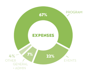 2022 expenses pie chart
