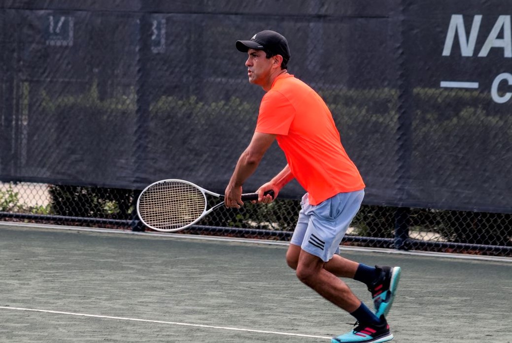 Esteban competing in Tennis this summer 