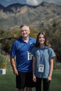 Paul Weigler and his daughter, Natalie